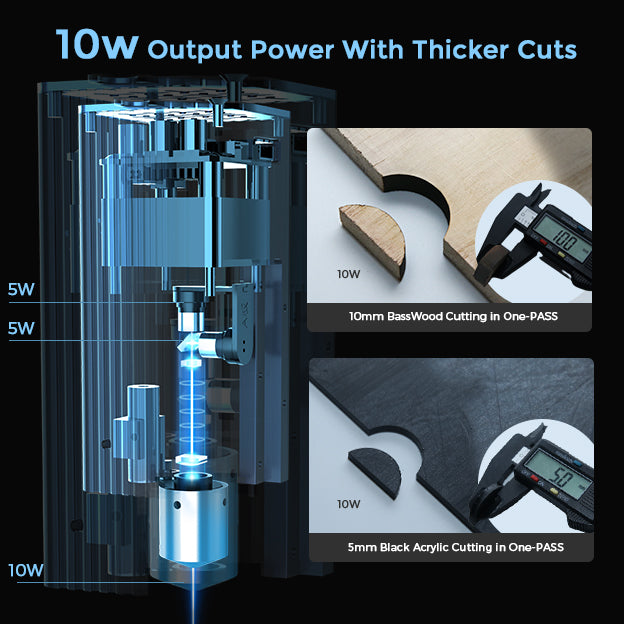 gweike G1 10W laser cutter& engraver