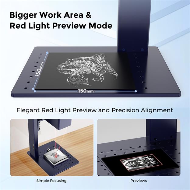 G2 MAX 50W Fiber Laser Engraver