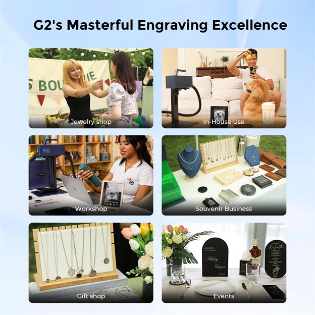 G2 MAX 50W Fiber Laser Engraver